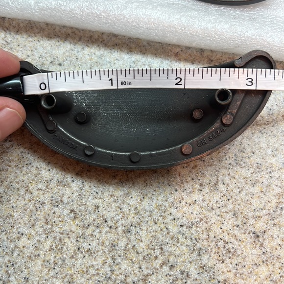 Set of SIX Farmhouse sturdy Drawer/cupboard/Cabinet Handles CUP PULLS kitchen - Picture 7 of 10